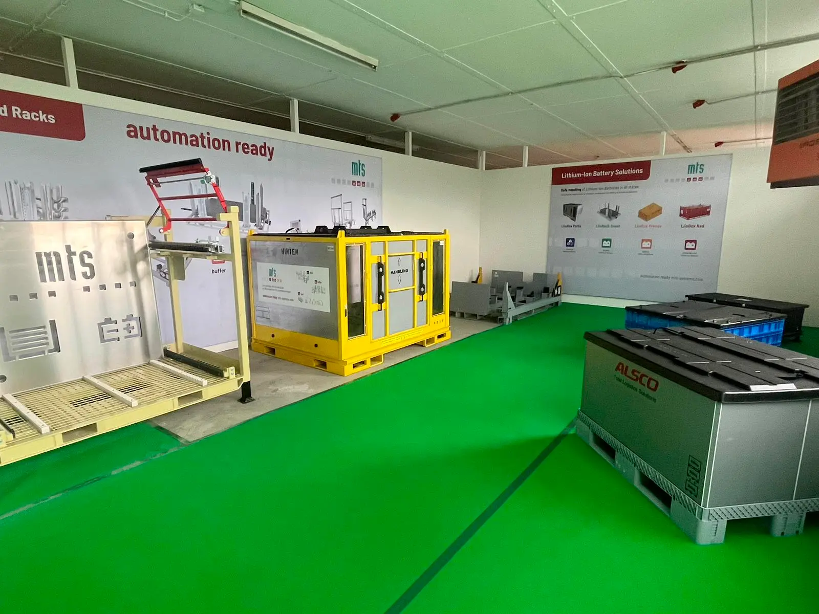 Showroom expansion in the area of battery production