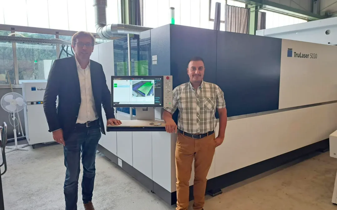 Trumpf Fiberlaser für Klinkensäulen – schnell, effizient & nachhaltig